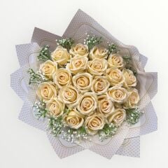 20'lü Soft Gül Buketi (Yapay)